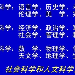 自然科学包括哪些学科？自然科学和社会科学的区别在哪？